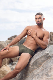 ES Collection Simsuede Brief Khaki UN605