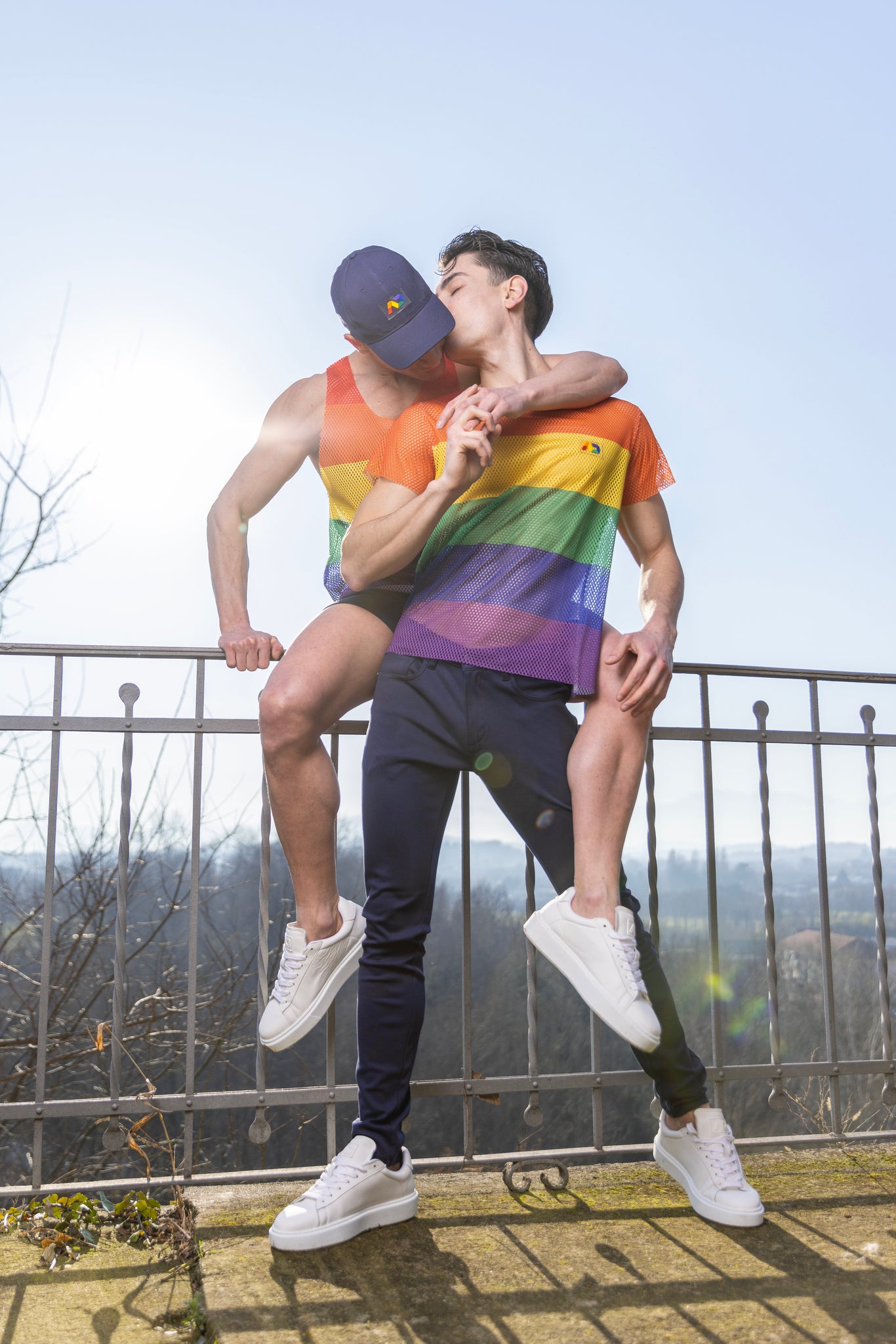 Addicted AD Rainbow Cap Navy AD1118