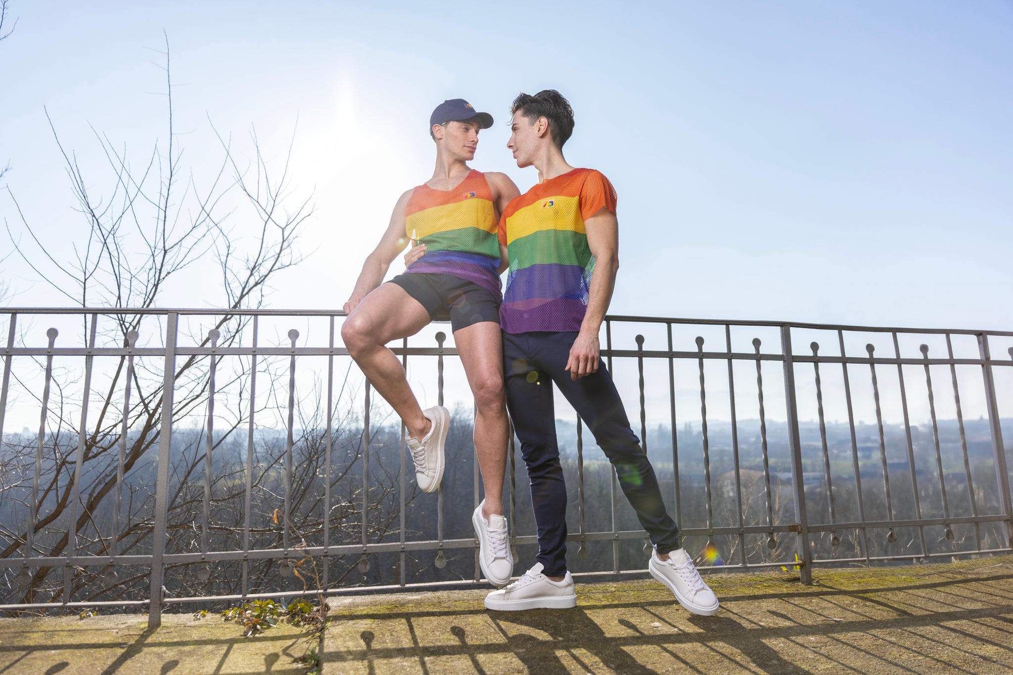 Addicted AD Rainbow Cap Navy AD1118