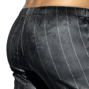 ES Collection Diplomatic Belt Shorts Black SP342