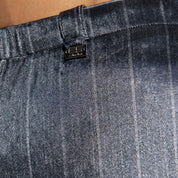ES Collection Diplomatic Belt Shorts Navy SP342