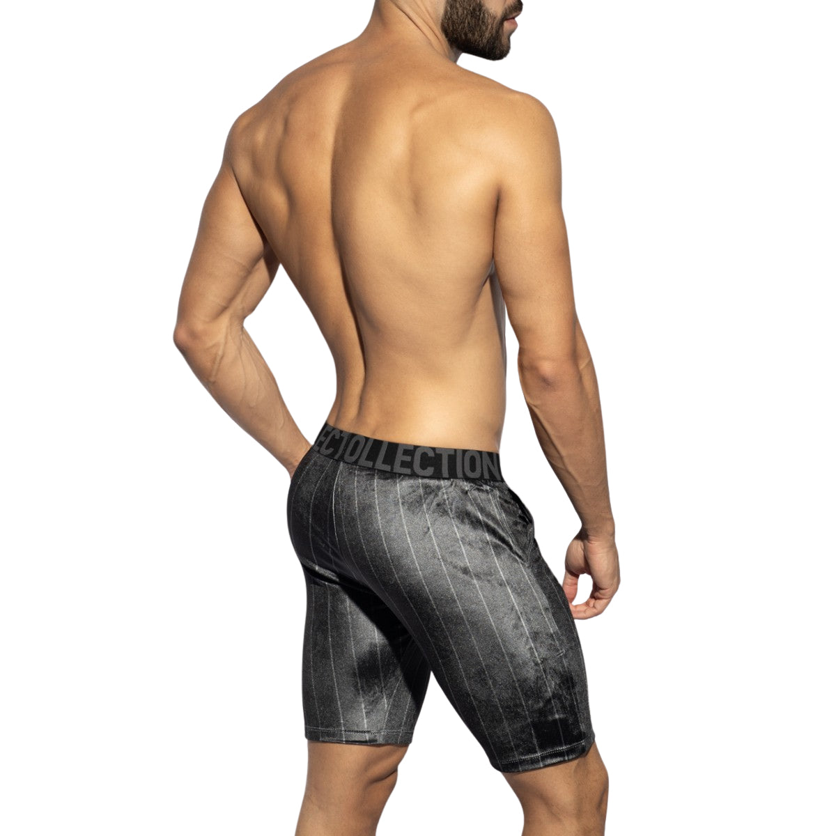 ES Collection Diplomatic Band Shorts Black SP312
