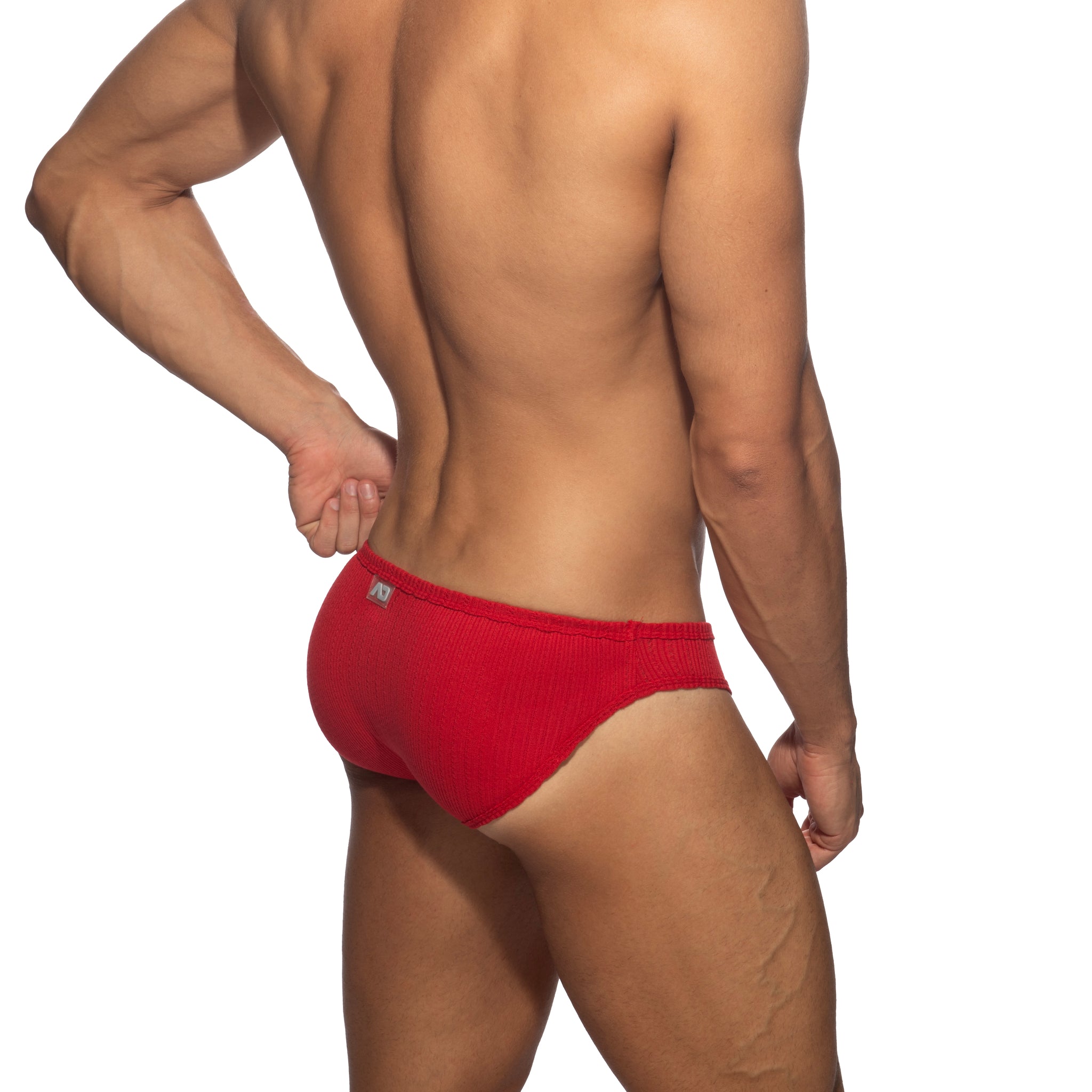 Addicted Puff Bikini Brief Red AD1379