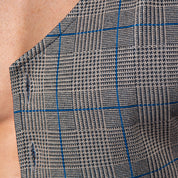 ES Collection Tweed Vest Brown SP340