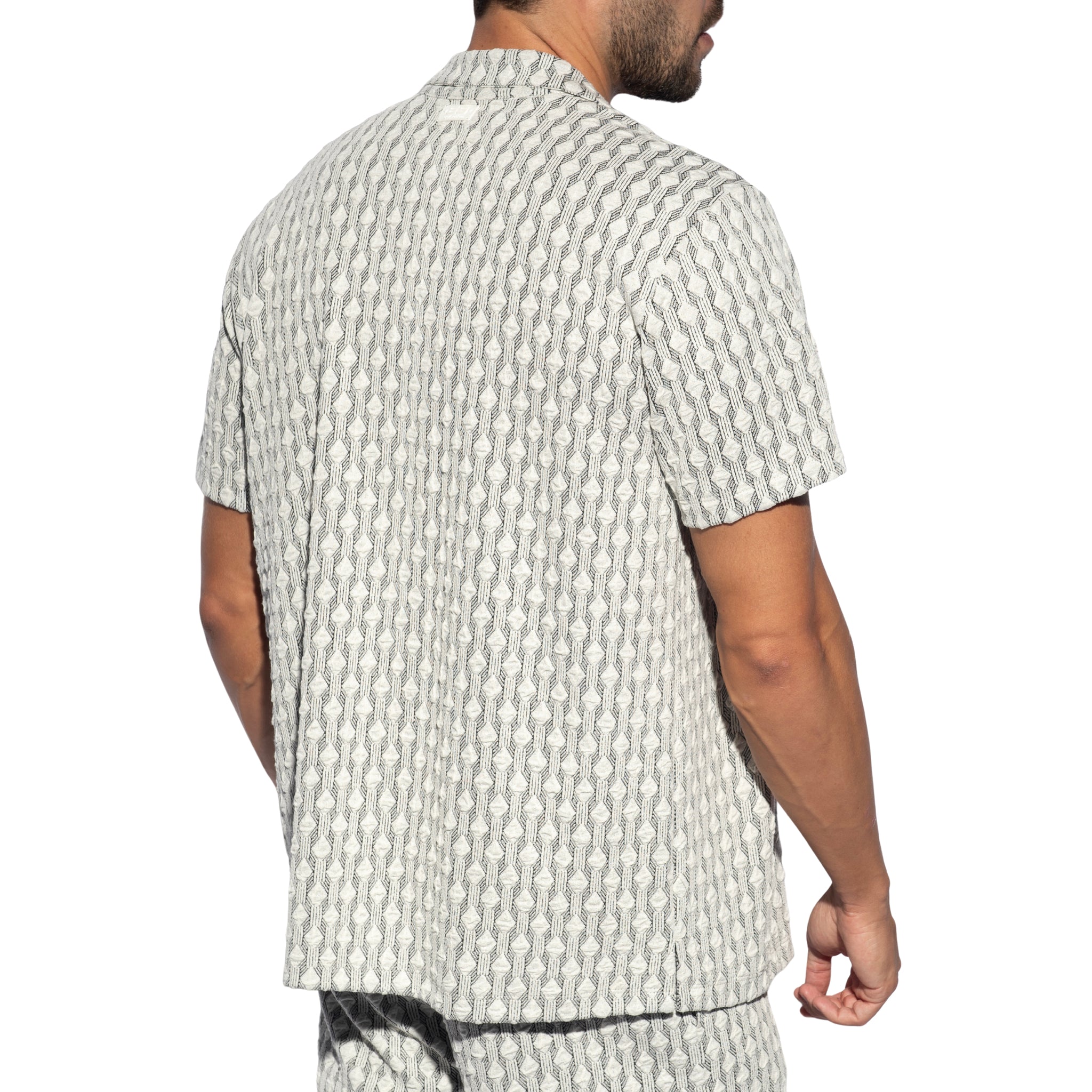 ES Collection Glen Shirt White SHT033