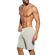 ES Collection Glen Bermuda Shorts White SP355