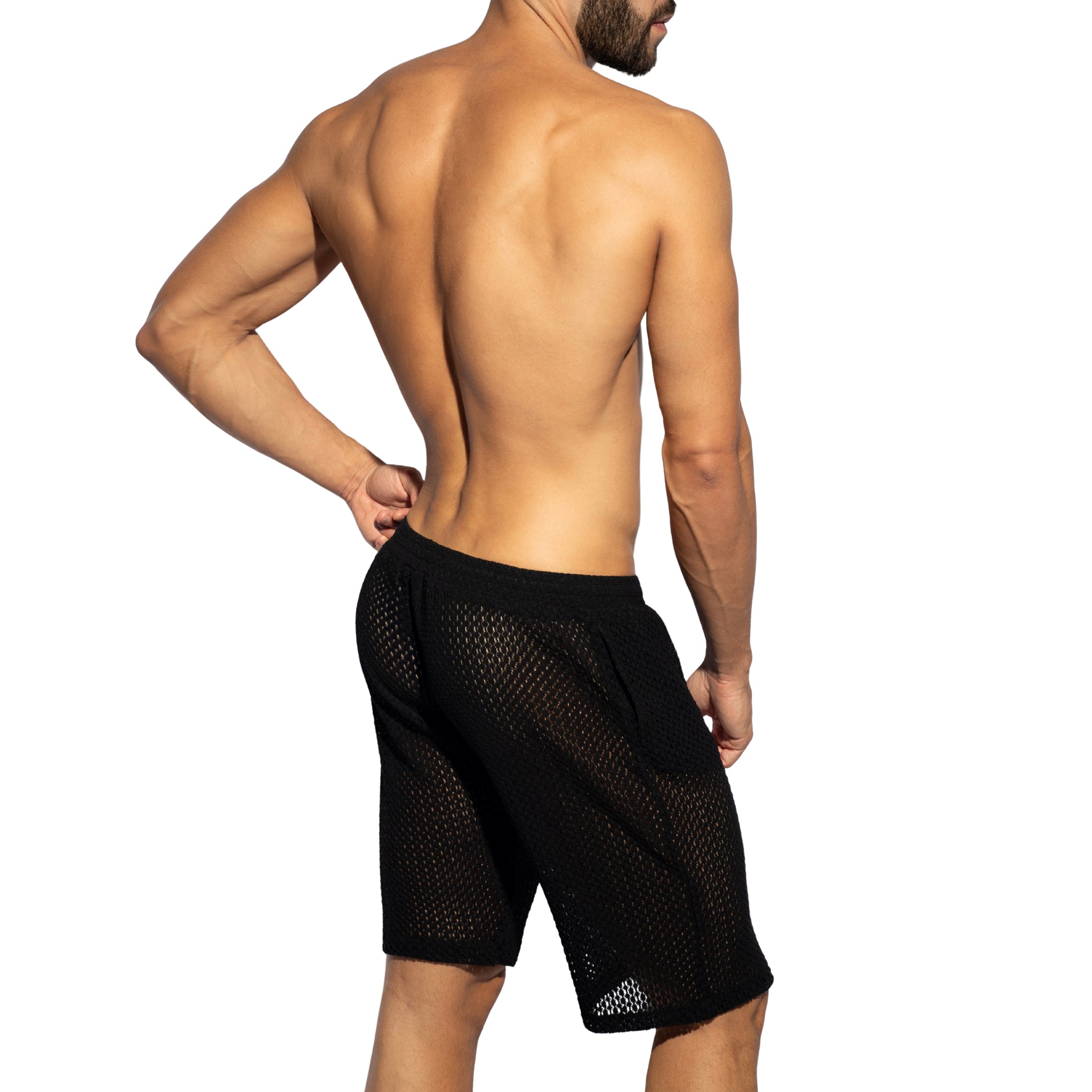 ES Collection Brisa Bermuda Shorts Black SP354