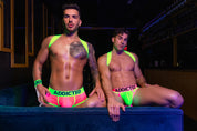 Addicted Neon Mesh Trunk Neon Pink AD1219