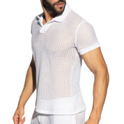 ES Collection Brisa Polo Shirt White POLO36