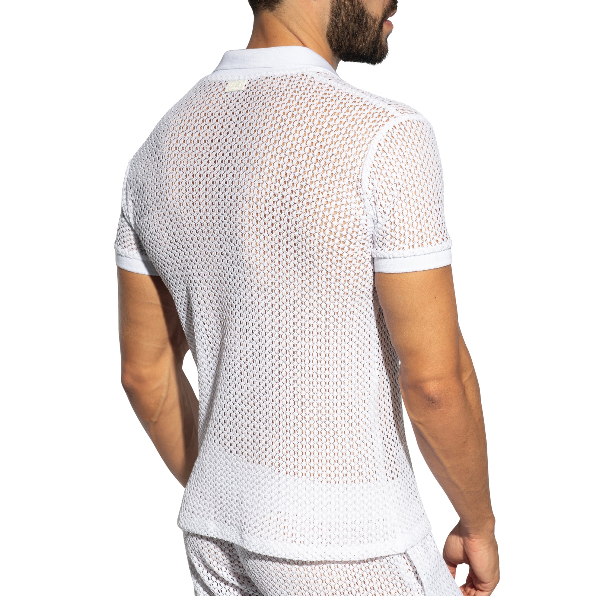 ES Collection Brisa Polo Shirt White POLO36