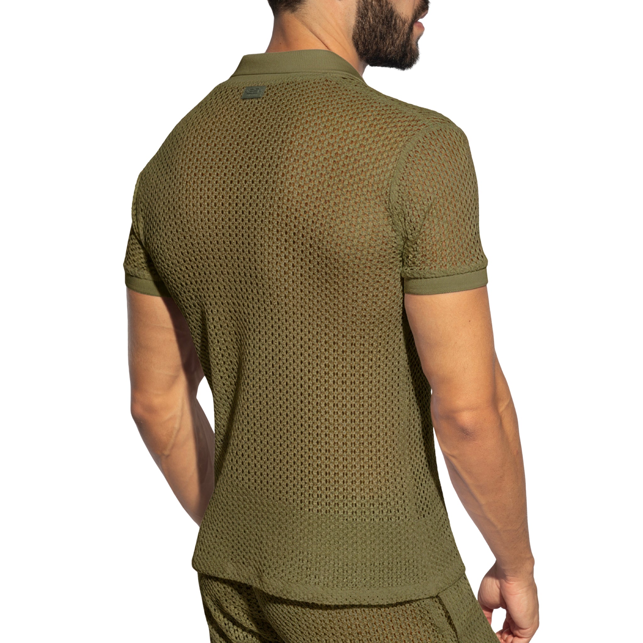 ES Collection Brisa Polo Shirt Khaki POLO36