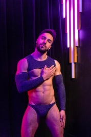 Addicted Reversible Regal Bikini Brief Navy ADS336