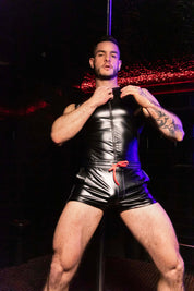 AD Fetish Shorts Rub Body Black ADF181