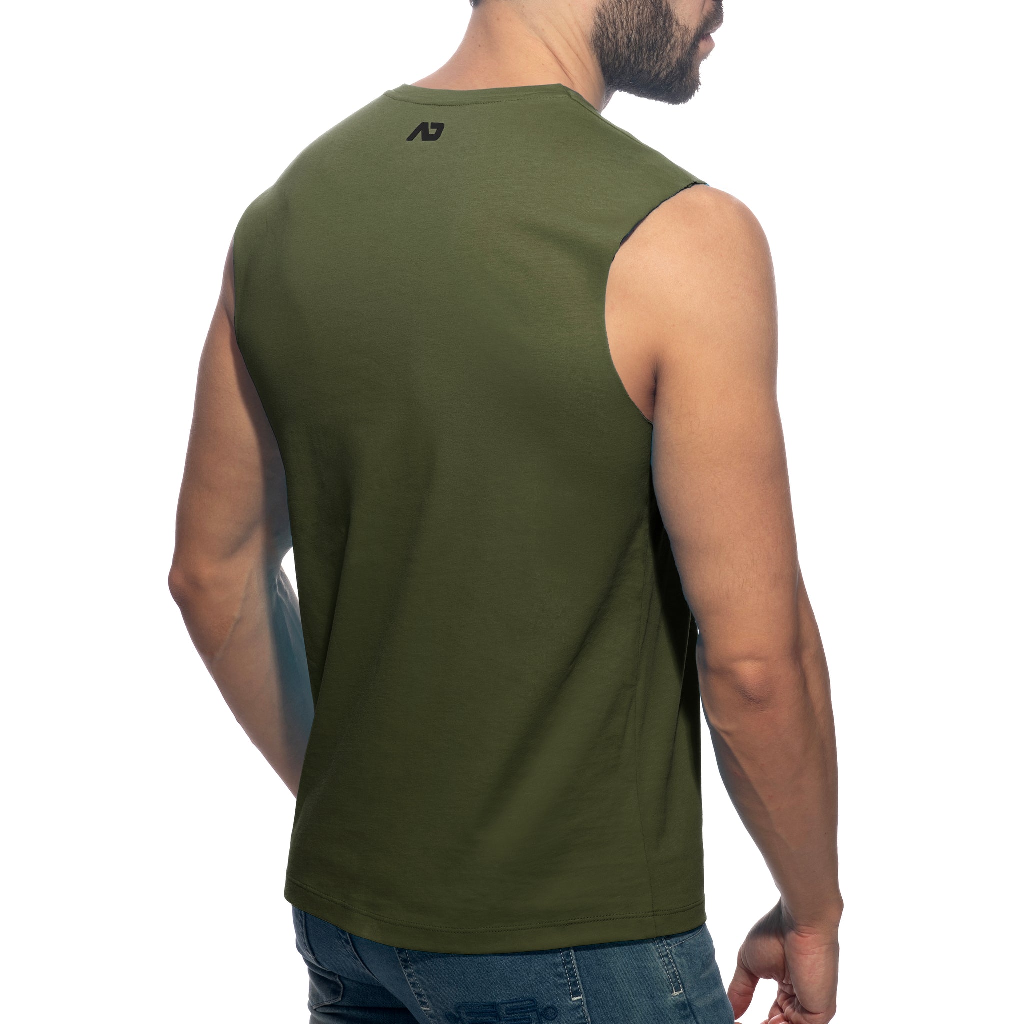 Addicted Basic Tank Top Khaki AD531