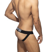 Addicted Black & White Jock Black AD2279