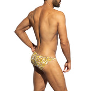 ES Collection Van Gogh Flowers Bikini Brief Yellow UN651