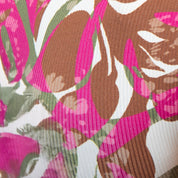 ES Collection Garden Rib Thong Khaki UN654