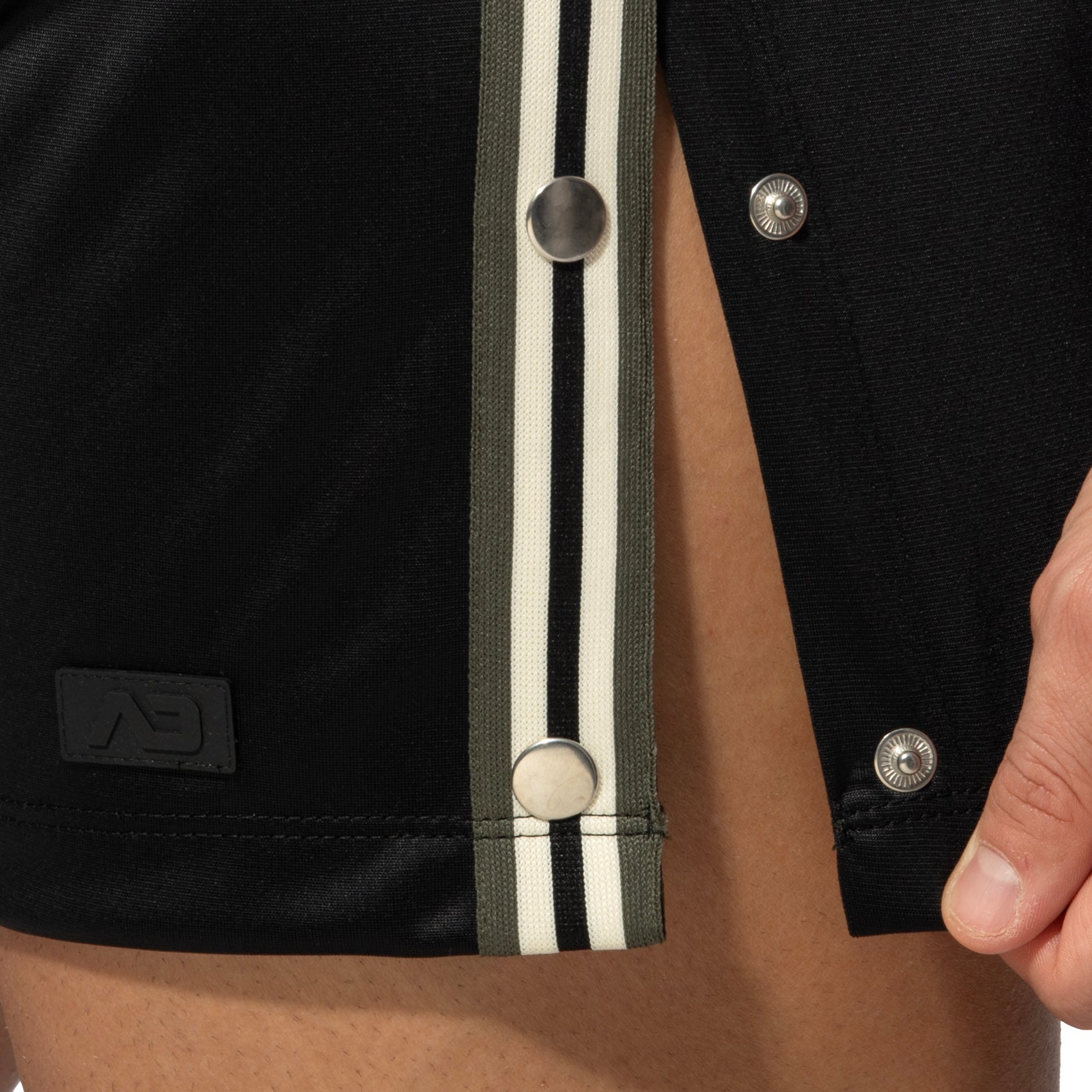 Addicted Nexus Button Shorts Black AD1338