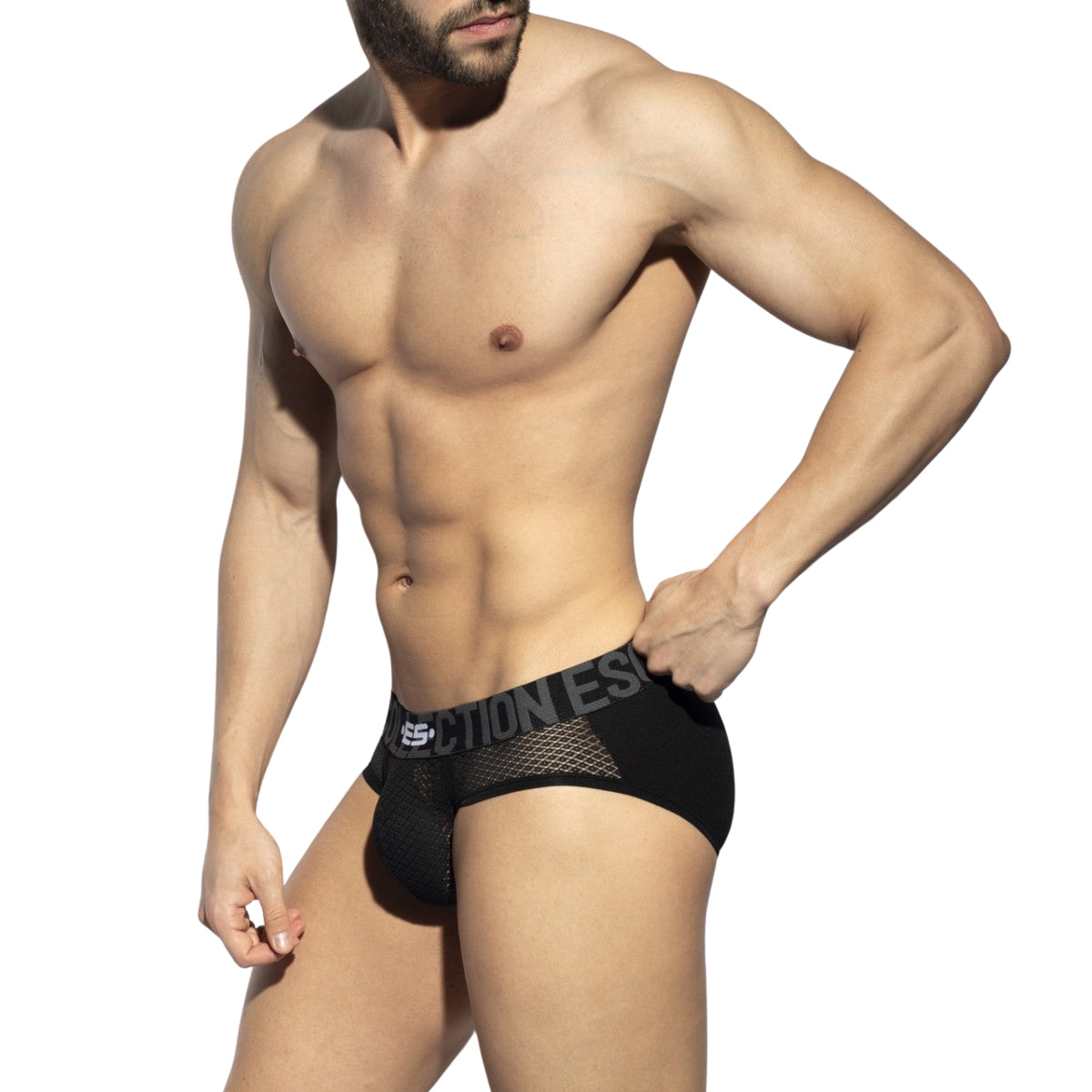 ES Collection Rhombus Brief Black UN2087
