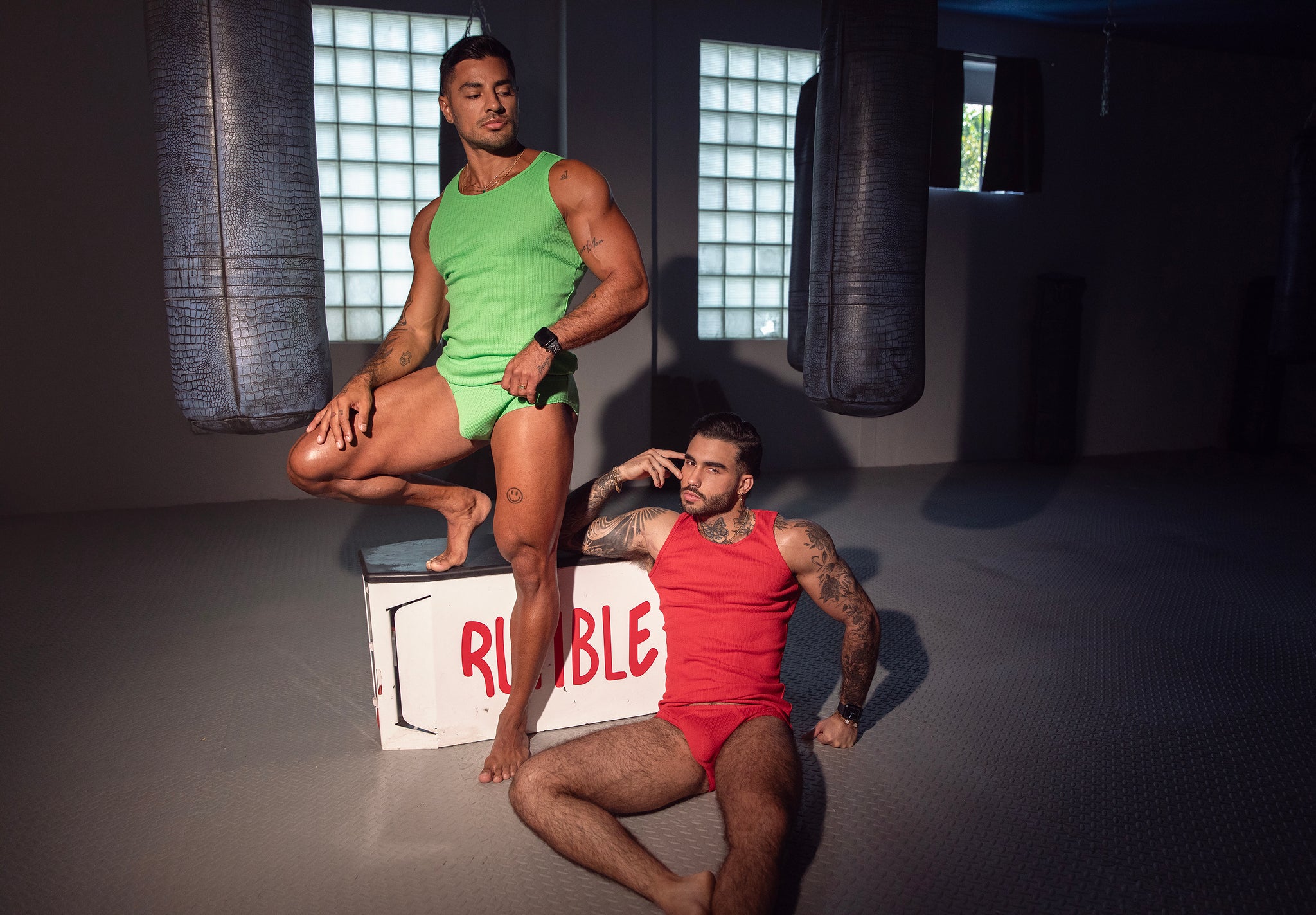 Addicted Puff Bikini Brief Lemon Green AD1379