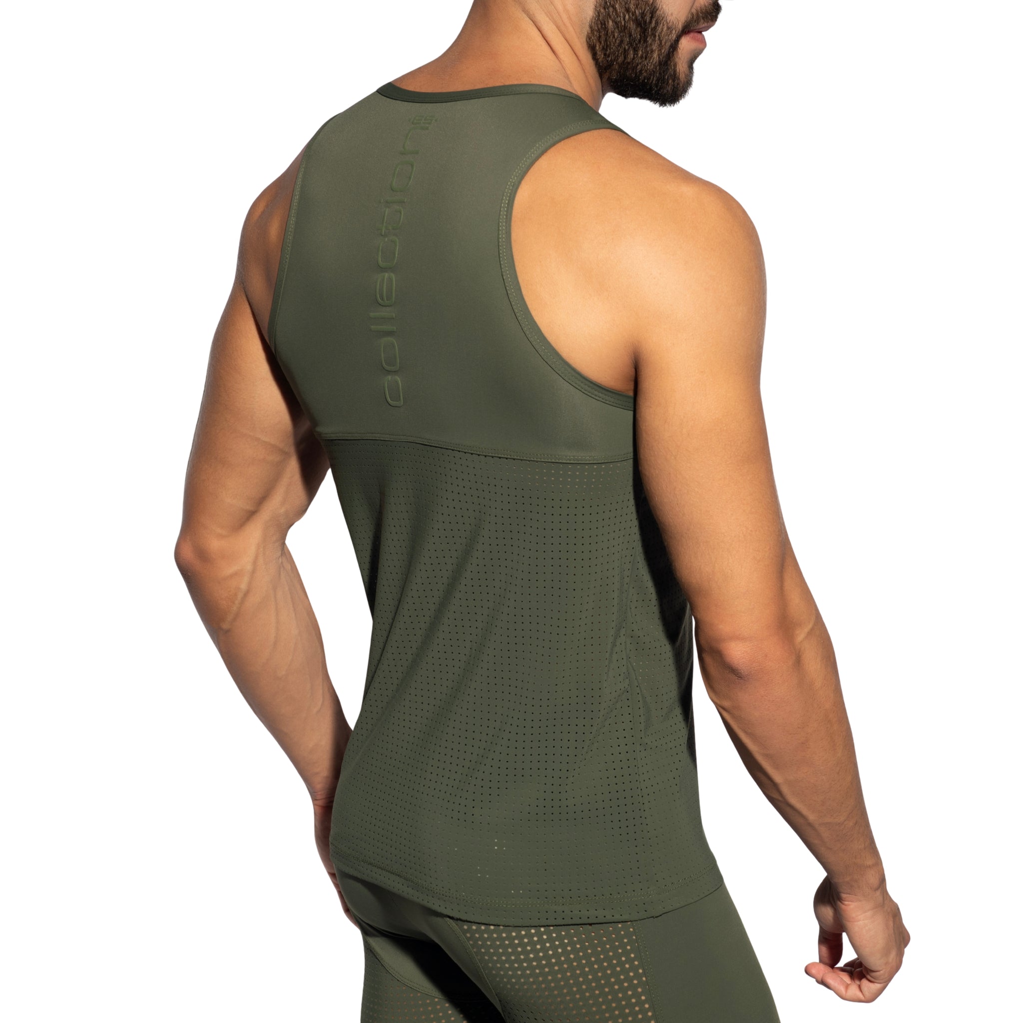 ES Collection Vertex Tank Top Khaki TS355