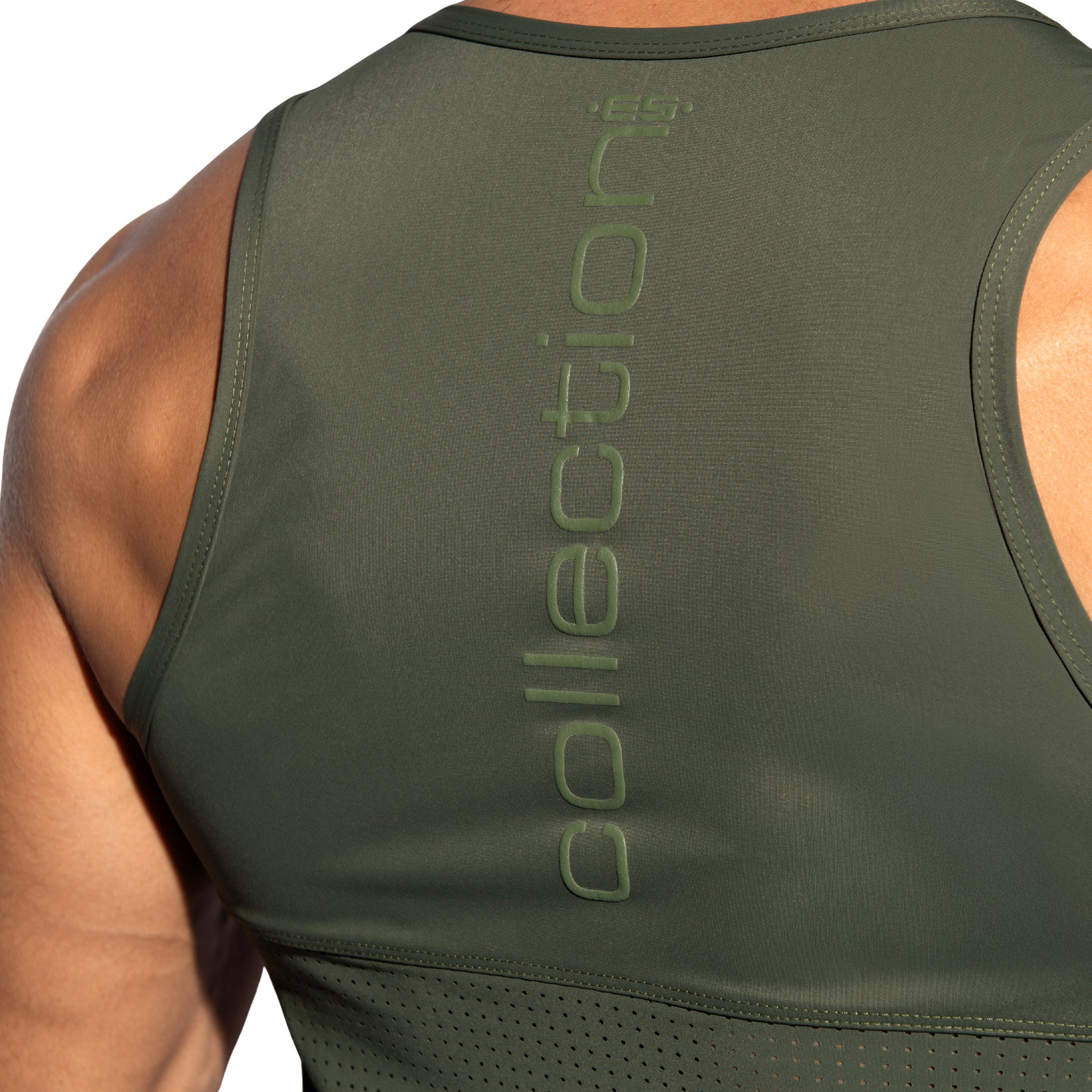 ES Collection Vertex Tank Top Khaki TS355