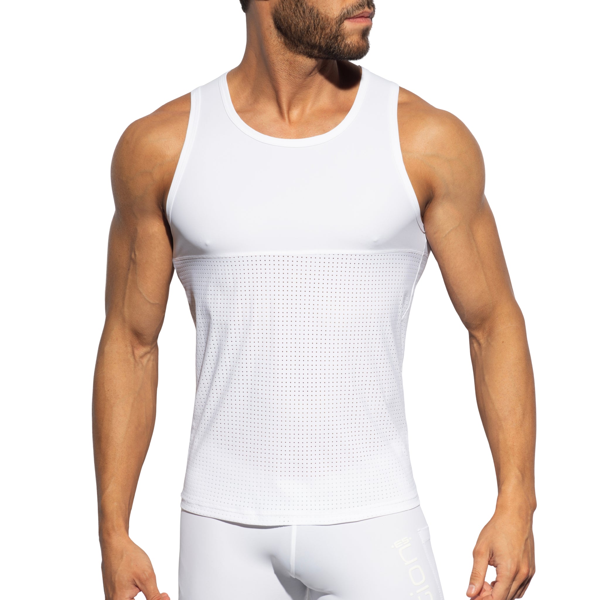 ES Collection Vertex Tank Top White TS355