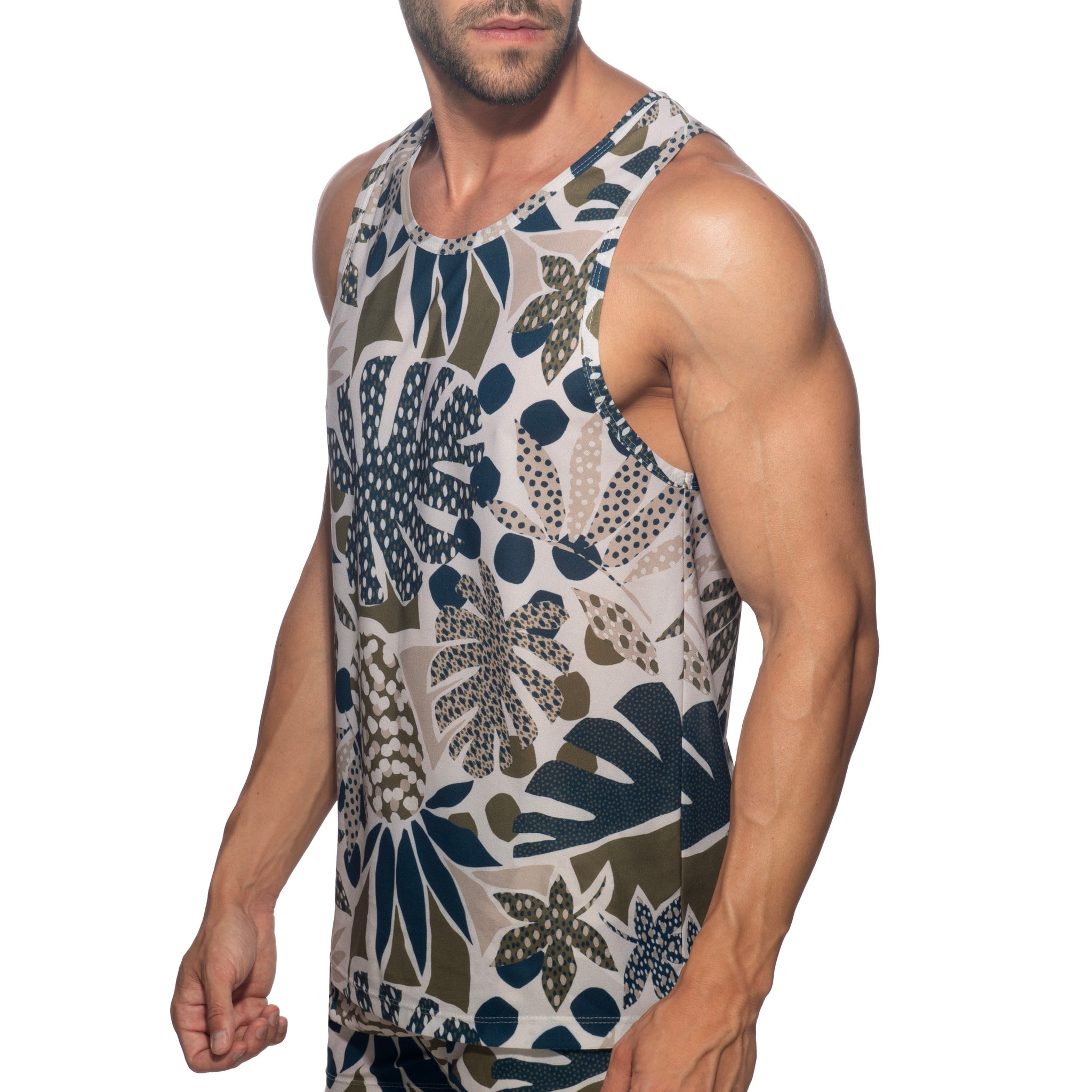 Addicted Willow Tank Top Khaki AD1393